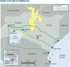 Aggiornamenti oleodotto tra l'Uganda e la Tanzania