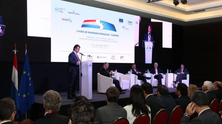 Prima giornata del Foro per gli Investimenti Paraguay-Europa