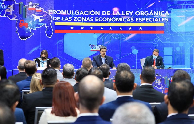 Il Venezuela promulga la Ley Orgánica de las Zonas Económicas Especiales (LOZEE) per attrarre investimenti