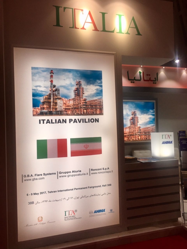 Partecipazione italiana all'Iran International Oil, Gas, Refining and Petrochemical Exhibition (Teheran, 6-9 maggio 2017)