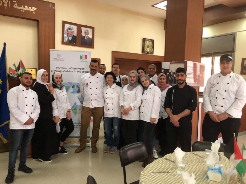 Formazione alla scuola di cucina Mariam Hashem