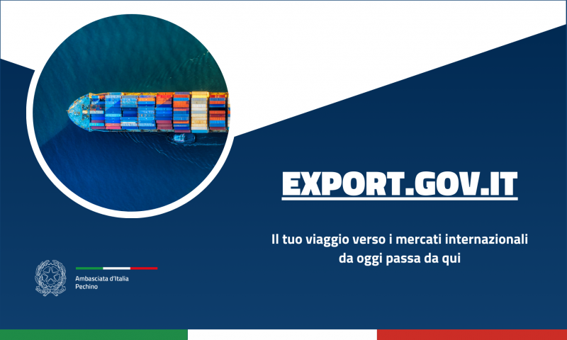 Export.gov.it, il portale per l’export delle imprese italiane