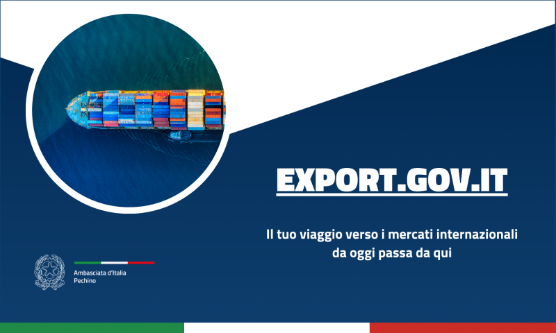 Export.gov.it, il portale per lexport delle imprese italiane