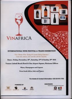Manifestazione dedicata al mondo del vino VinAfrica