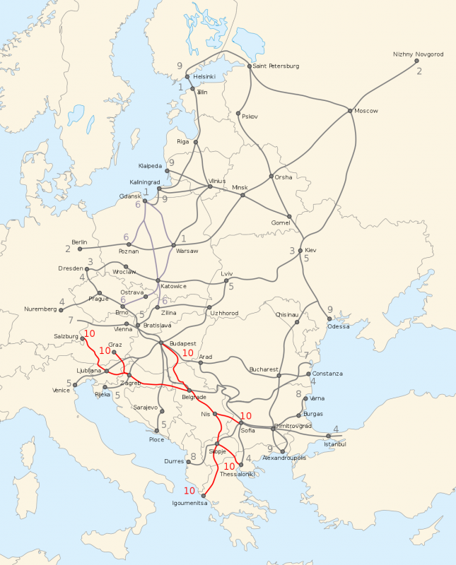 LA MACEDONIA DEL NORD SI AGGREGA AL PROGETTO DELLA FERROVIA SUPER- VELOCE LUNGO IL CORRIDOIO 10