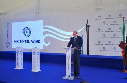 Inaugurato il parco eolico di MK Fintel Wind - Kosava a Izbiste