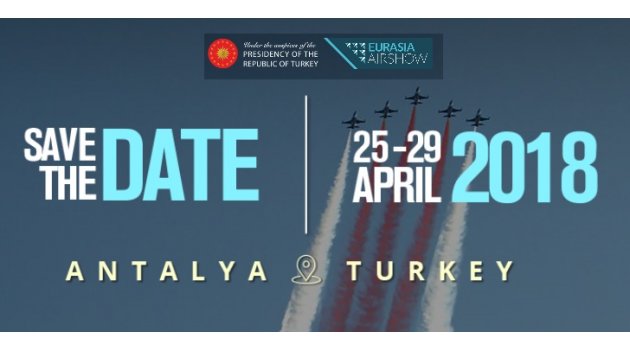 La fiera aeronautica Eurasia Airshow apre le porte ad Antalya