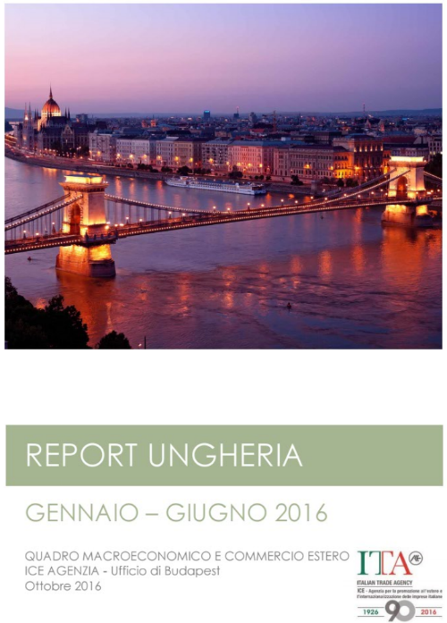 PUBBLICAZIONE REPORT UNGHERIA 2016 1° SEMESTRE